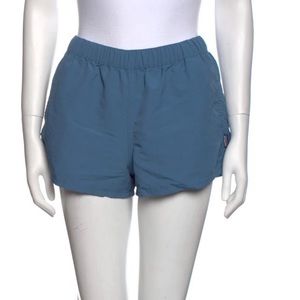 Patagonia blue mini shorts